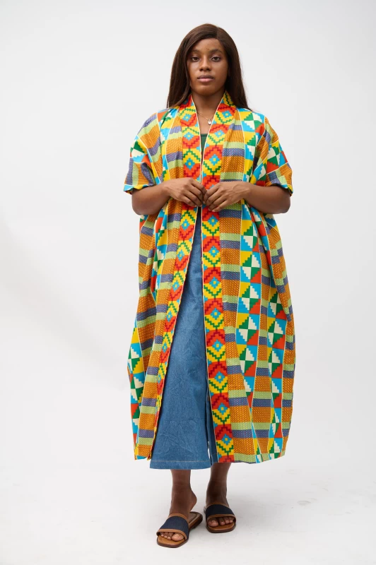 Kente Kimono