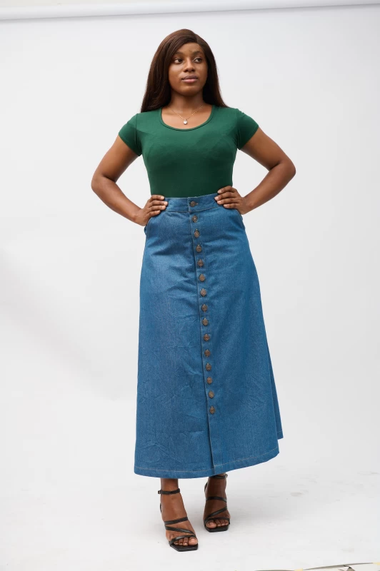 Denim Flair Skirt