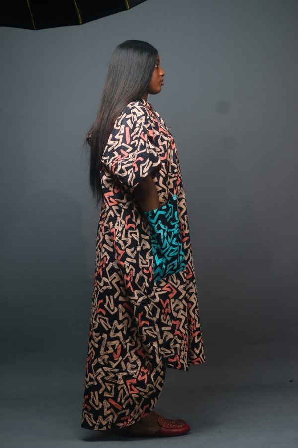 Dara Hooded Kaftan - Image 3