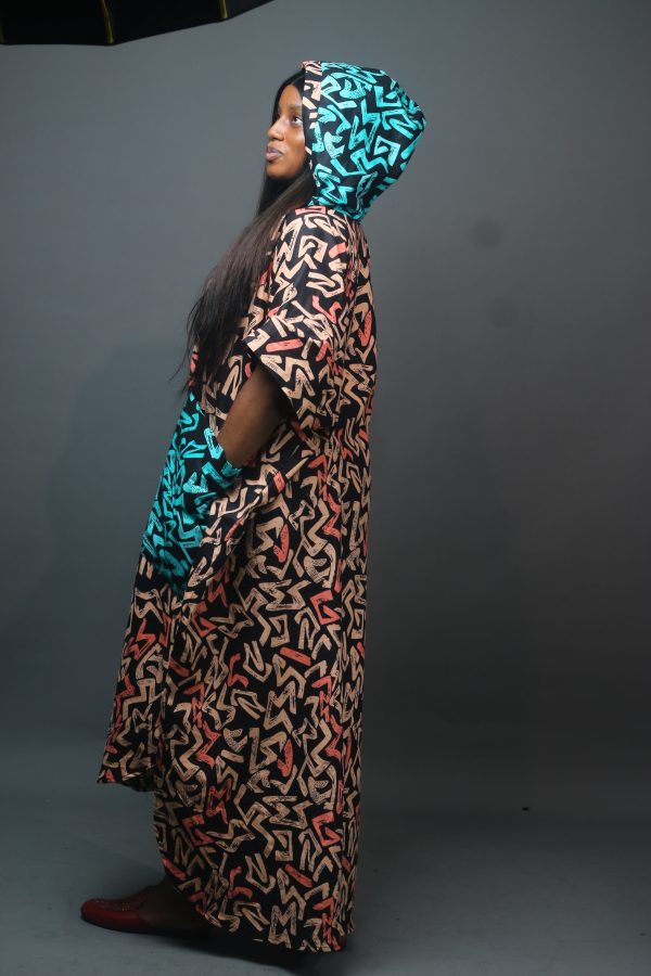 Dara Hooded Kaftan