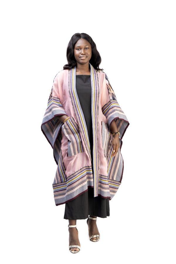 Anuli Organdi Asooke & Brocade Kimono - Image 2