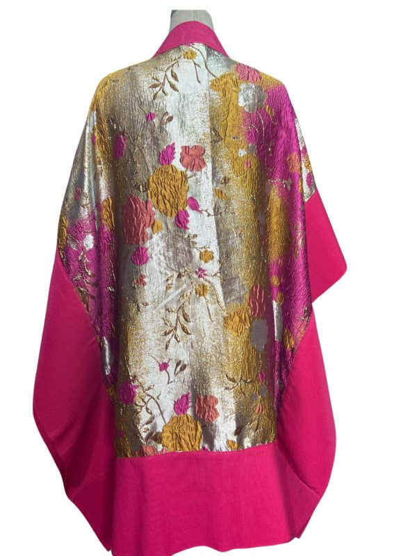 Mbali Organdi Asooke and Damask Kimono - Image 2