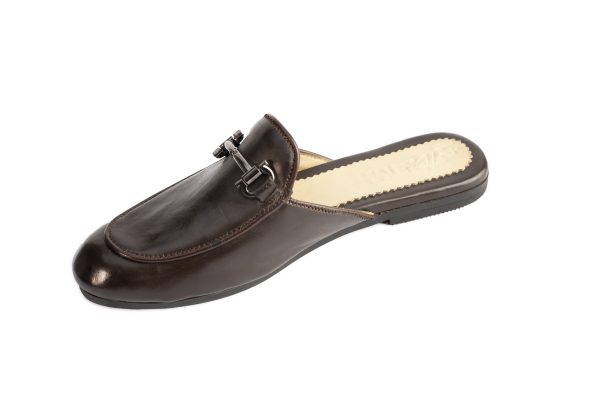 Ewa Leather/Asooke Mule - Image 2
