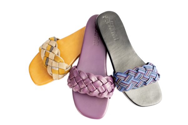 Braided Luxe Slides