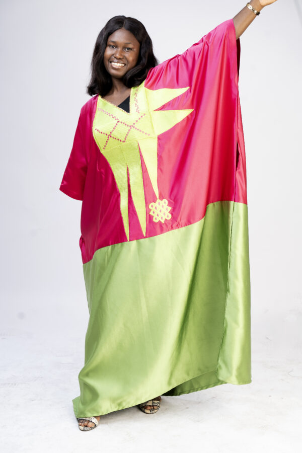 Dunni Embroidered Luxe Boubou - Image 7