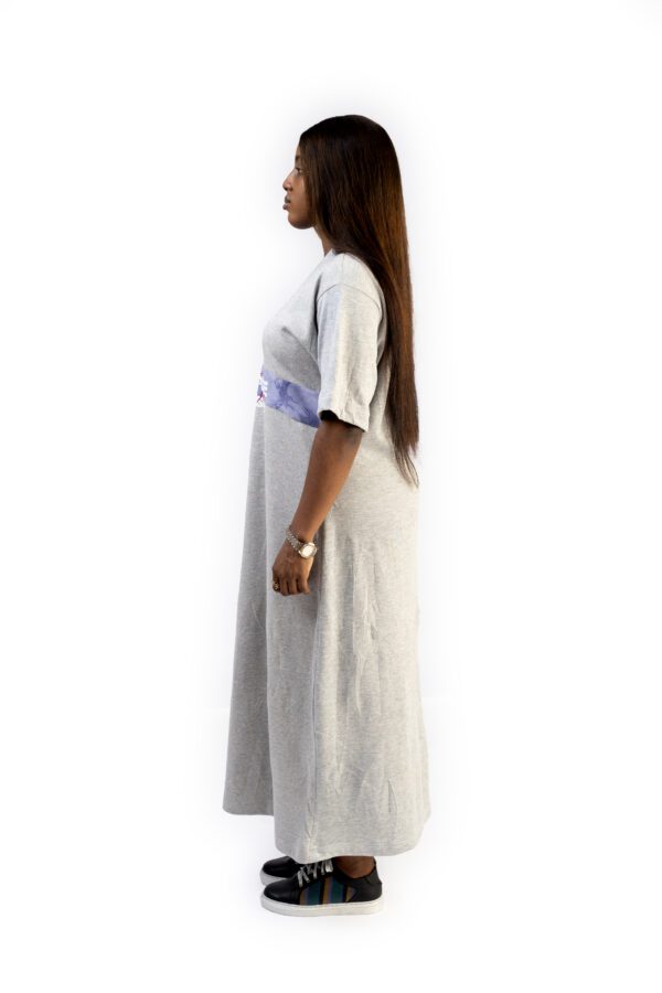 HaleyH Streetwear – Purpose Over Pressure Maxi Tee Dress - Image 3