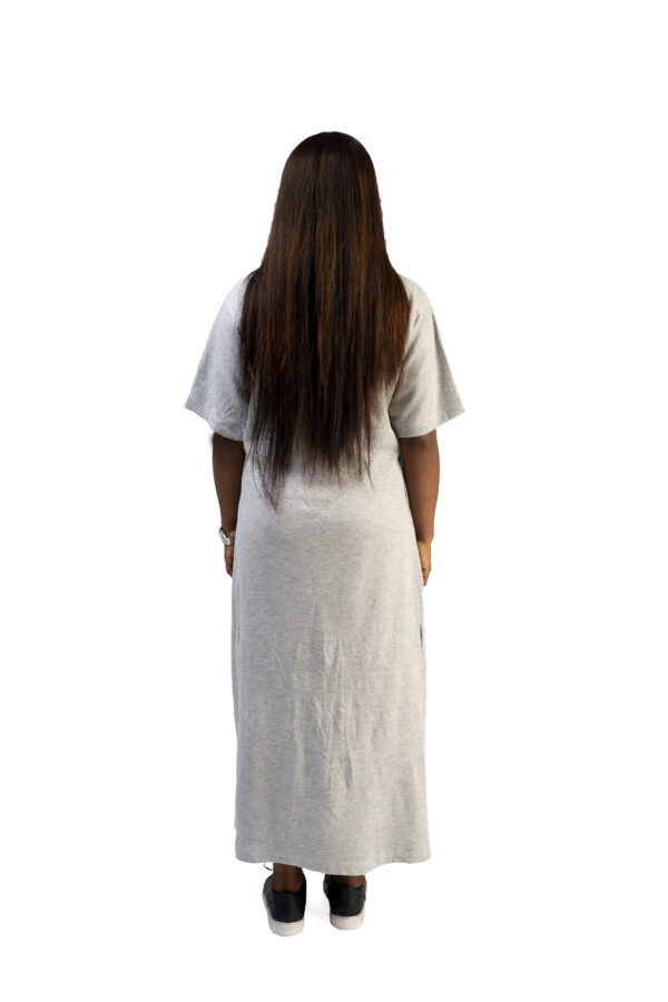 HaleyH Streetwear – Purpose Over Pressure Maxi Tee Dress - Image 4