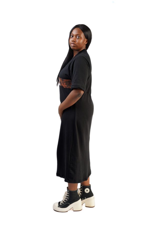 HaleyH Streetwear – Purpose Over Pressure Maxi Tee Dress - Image 7